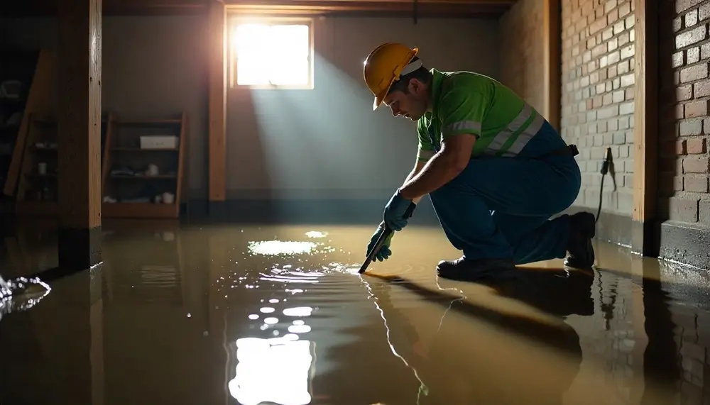 Professional water damage restoration services in Willis, TX